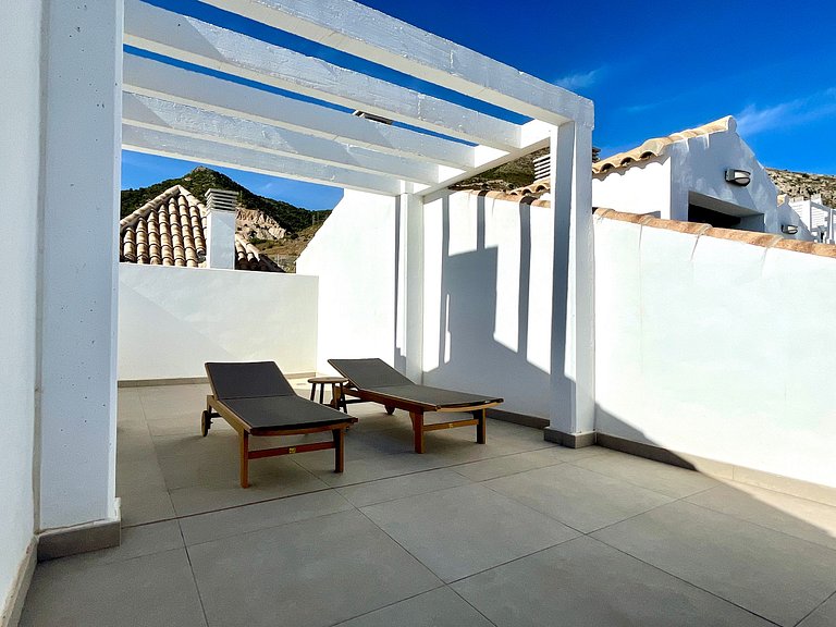 Bayview Benalmadena Holiday Penthouse with private Hot tub