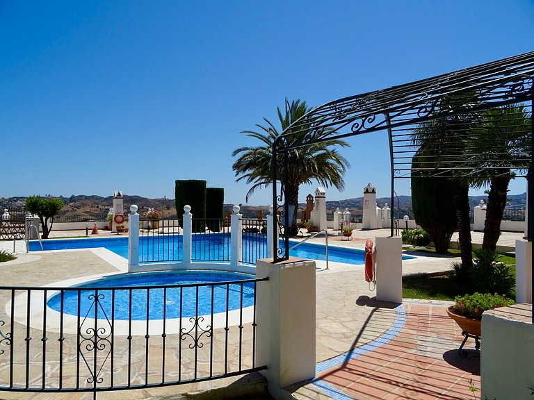 Casa de vacaciones en Puebla Aida Mijas Golf con terrazas