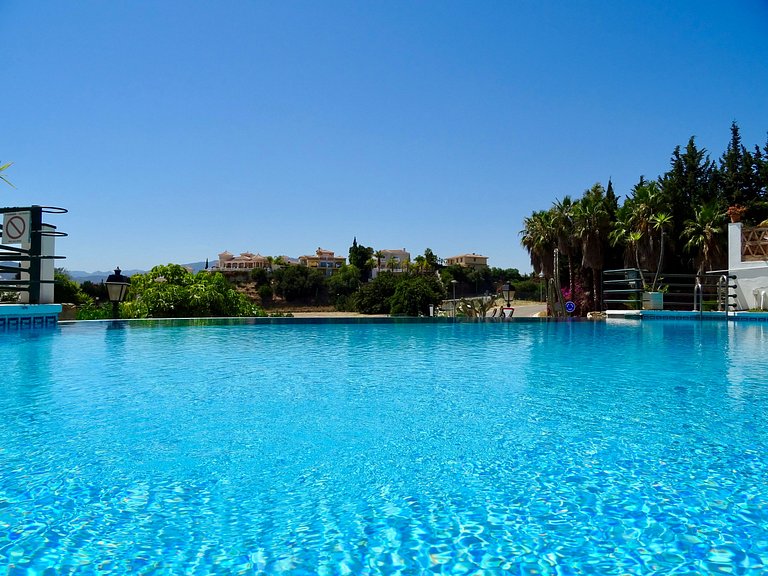 Casa de vacaciones en Puebla Aida Mijas Golf con terrazas