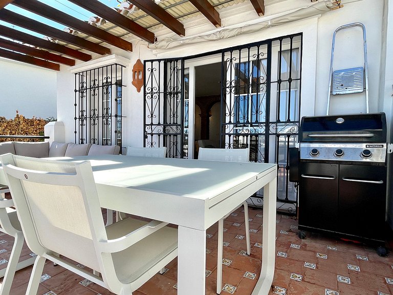 Casa de vacaciones en Puebla Aida Mijas Golf con terrazas