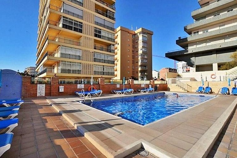 Vista para o mar à beira-mar 11º andar com estilo escandinav