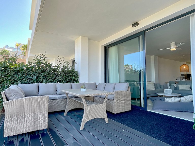 Luxury ground floor apartment at Casa Banderas La Cala Mijas