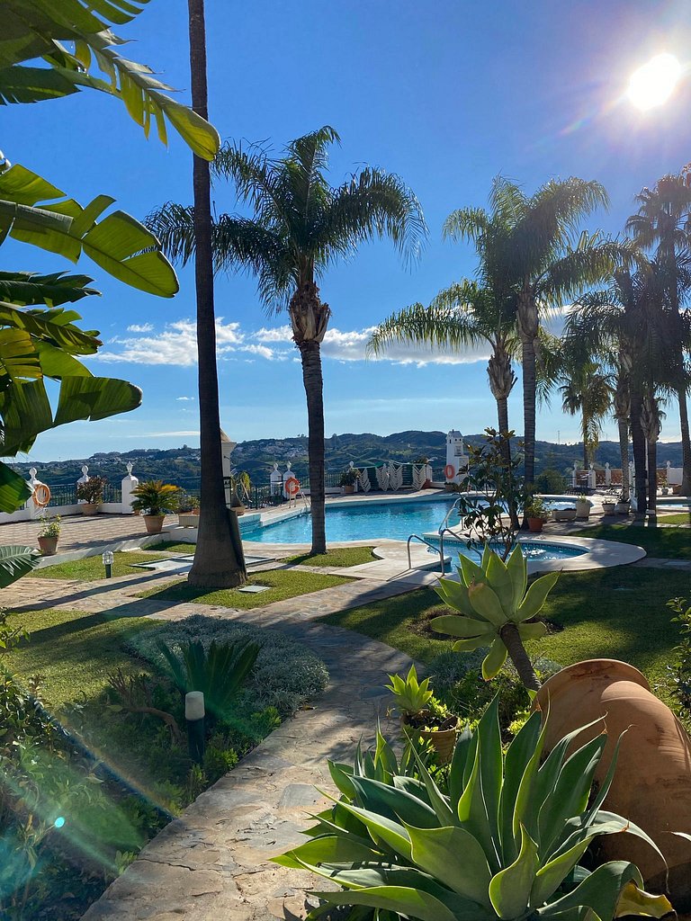 Private pool house at Puebla Aida Mijas Golf