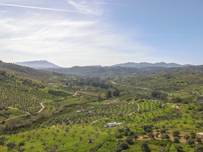 Finca de ensueño en el campo de Tolox - Solrentspain