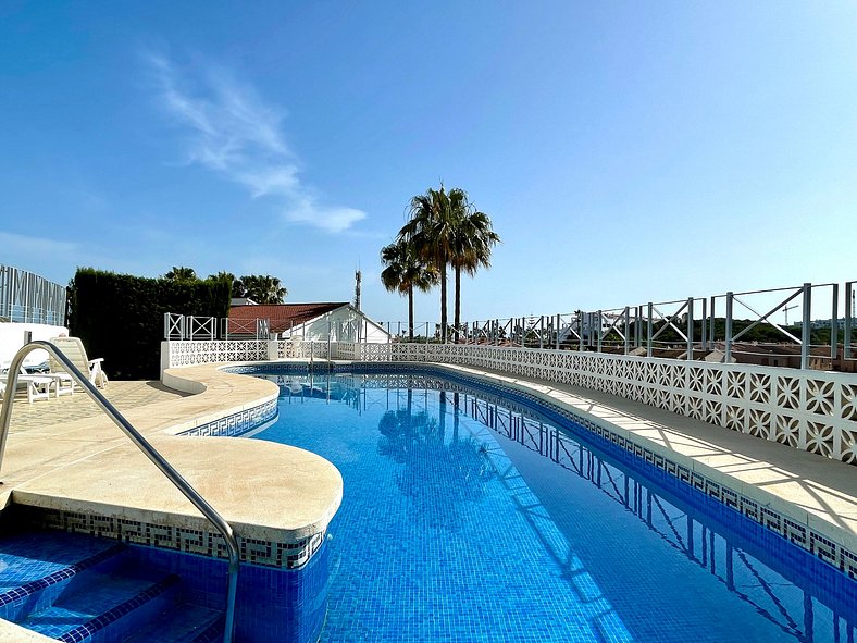 HOLIDAY RENTAL NEAR THE SEA WITH SEA VIEW IN MIJAS COSTA