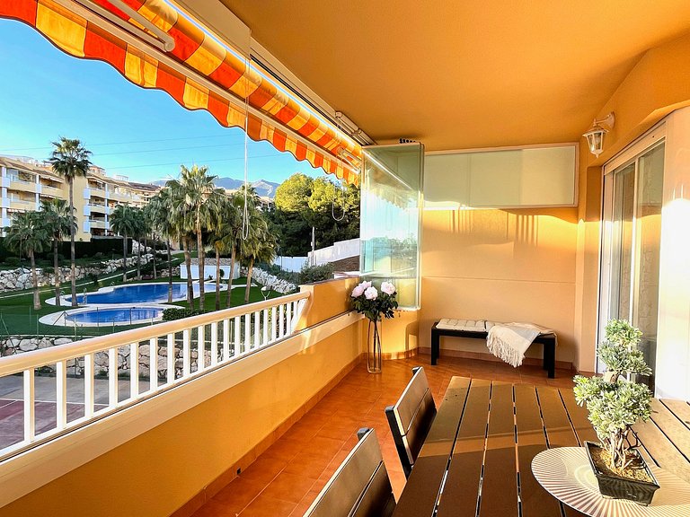 Solrentspain holiday rental in Torreblanca with pool view