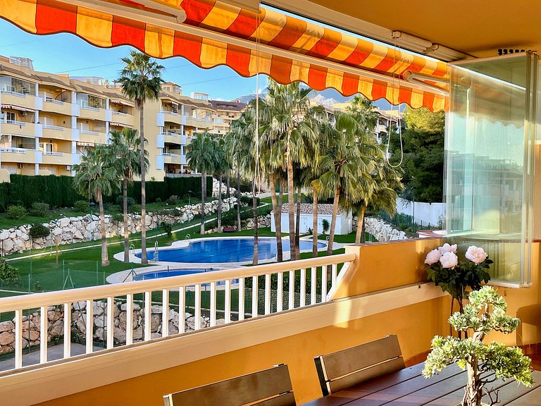 Solrentspain holiday rental in Torreblanca with pool view